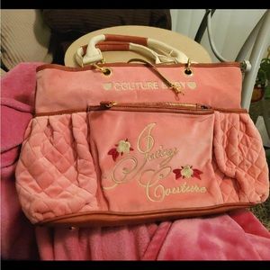 Vintage juicy couture diaper bag!